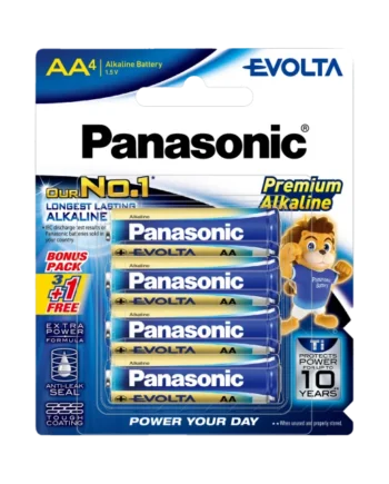 Panasonic Evolta Premium AA Alkaline Battery LR6EG/4B1F (4PCS x 5 packs)
